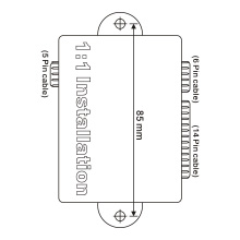 BF20門(mén)禁分控繼電器